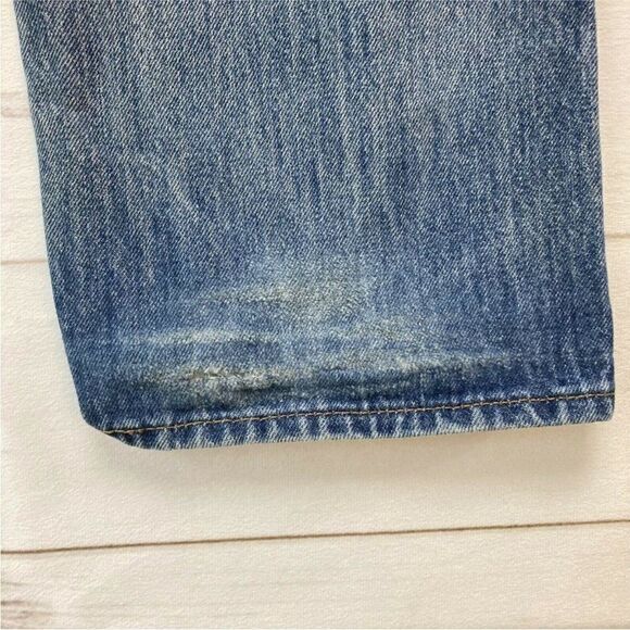 Levi's Medium Wash Straight Leg Jeans - Picture 4 of 9